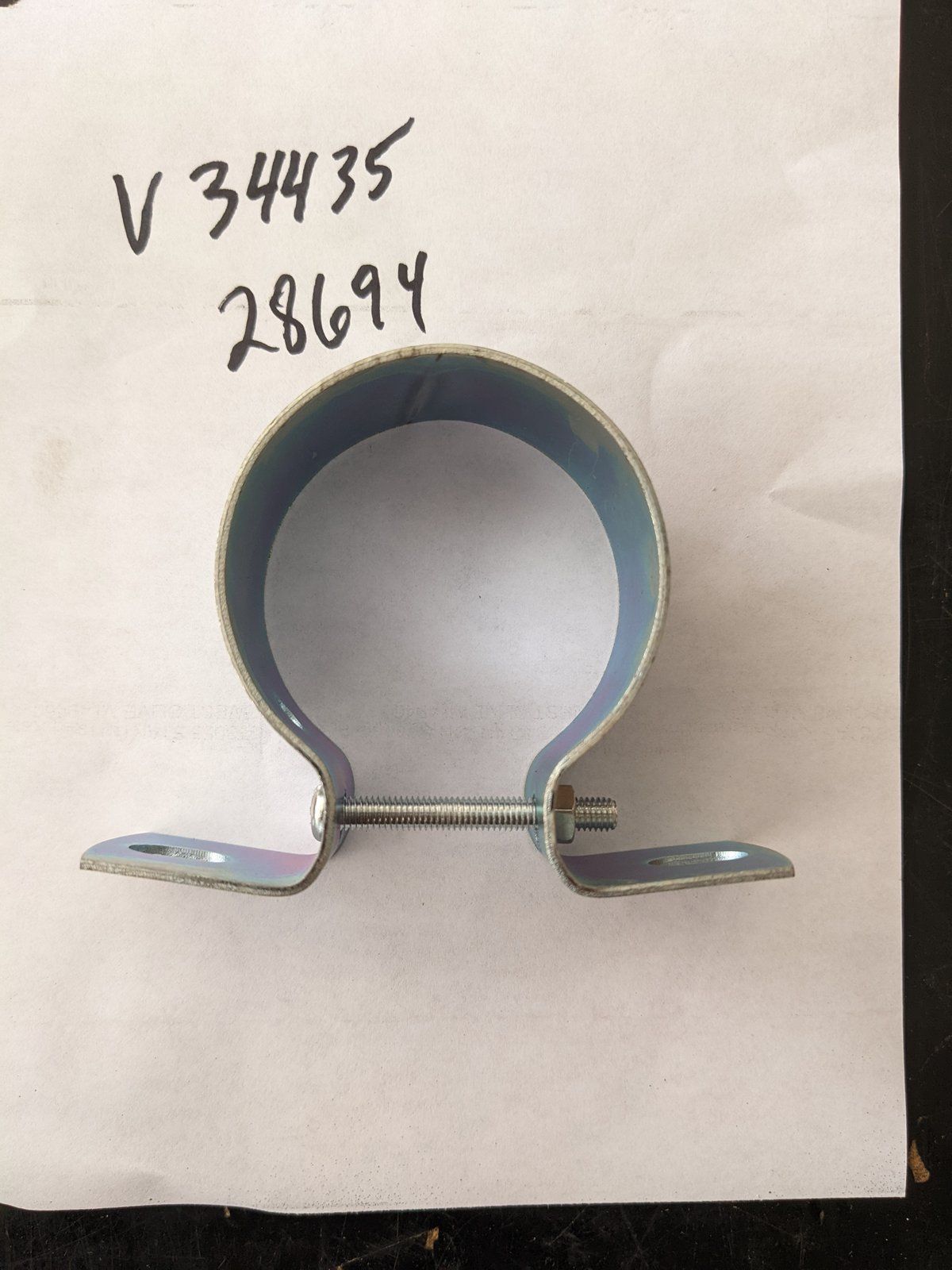C28694 BRACKET - KOHLER COIL MOUNT V34435 - Ingersoll/Case Tractor Part