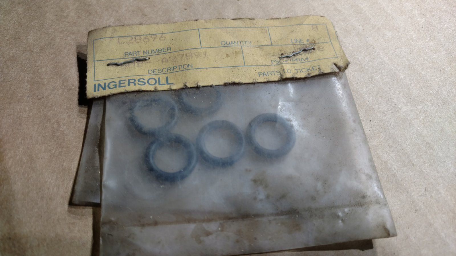 C28696 O-RING .362 X .56 (GRE SEN P/N: 2503) - Ingersoll/Case Tractor Part