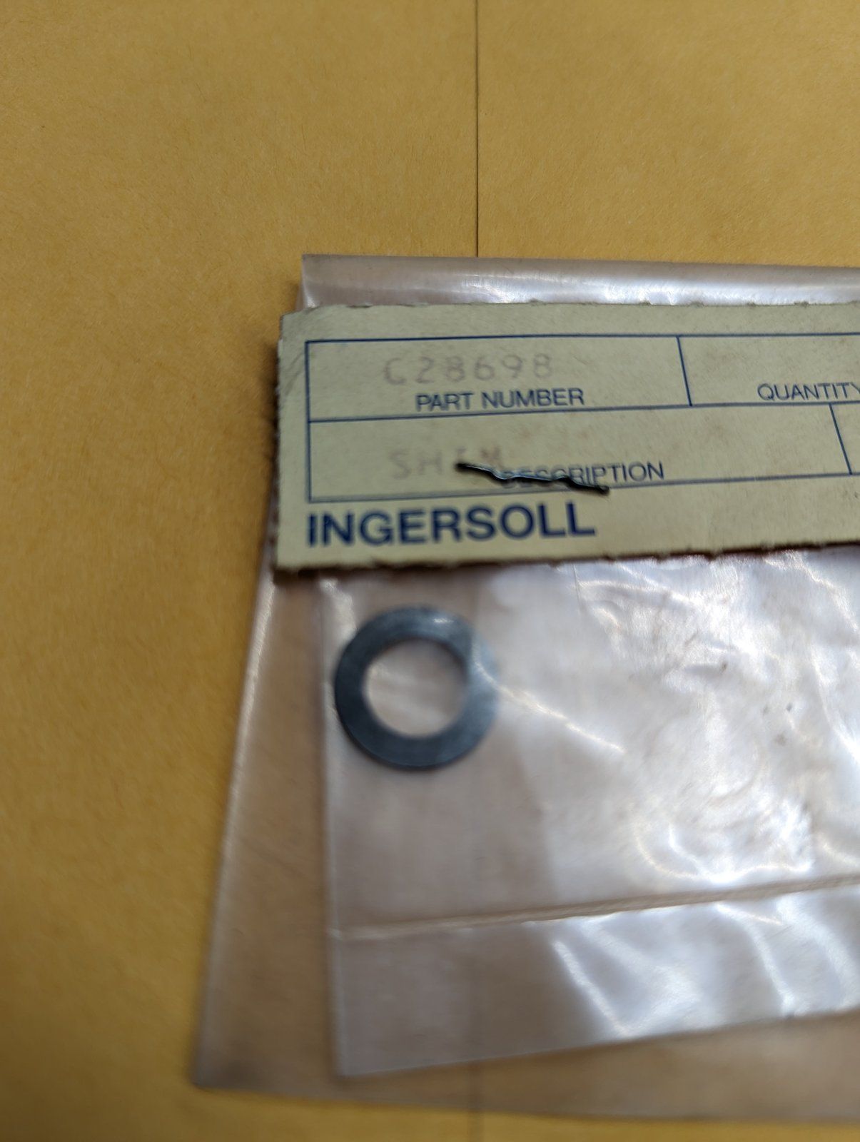 C28698 SHIM WASHER A55894 - Ingersoll/Case Tractor Part