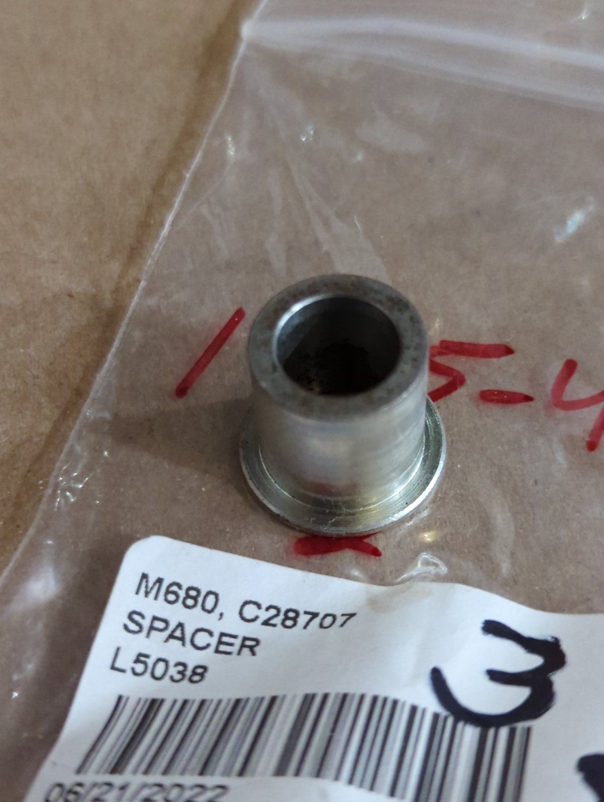C28707 SPACER - DETENT - Ingersoll/Case Tractor Part