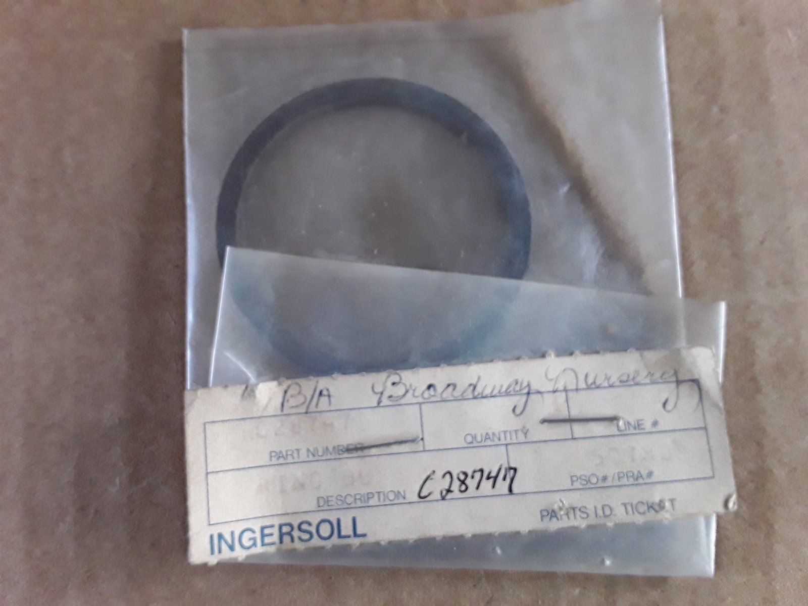 C28747 RING - BACKUP - Ingersoll/Case Tractor Part