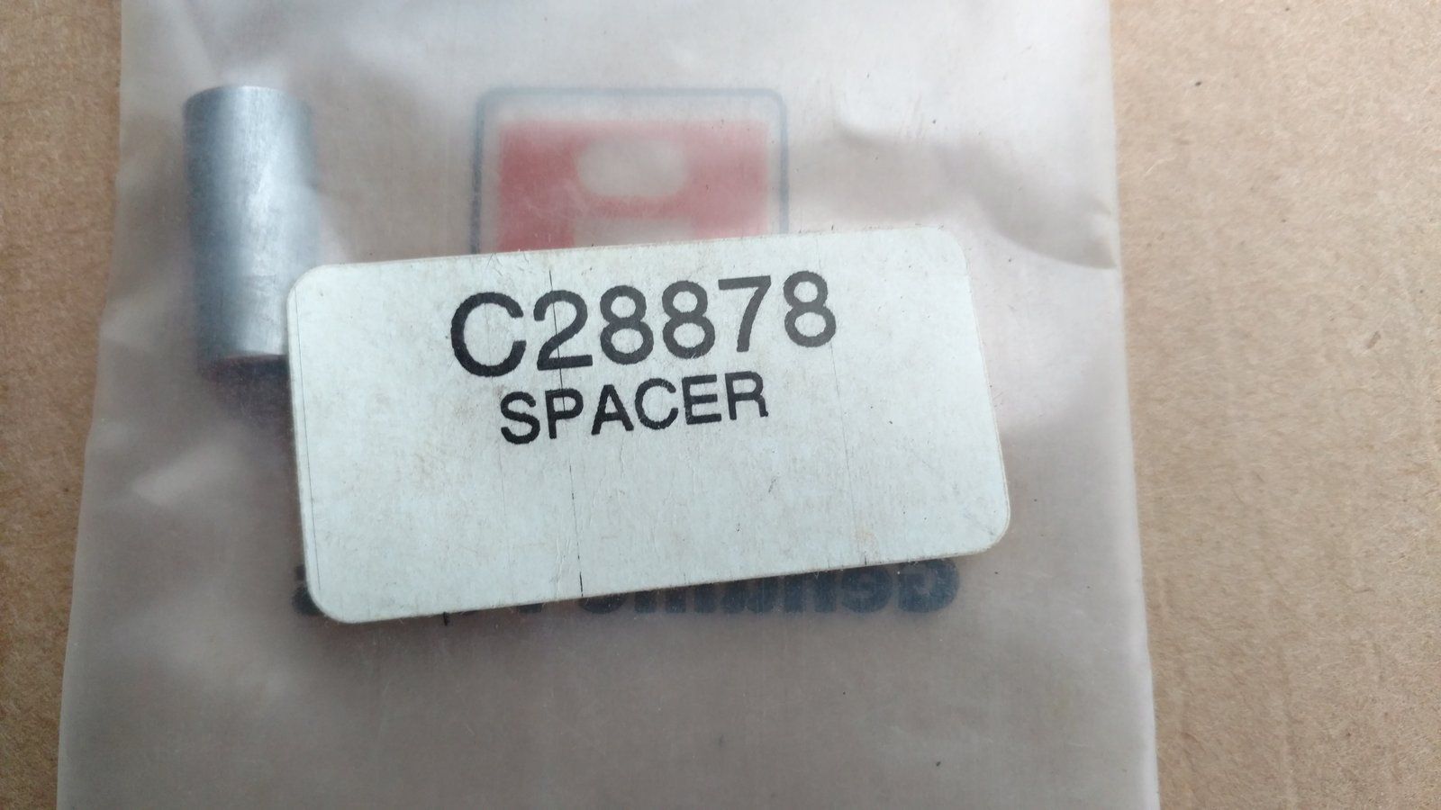 C28878 SPACER - GOVERNOR SHAFT KOHLER - Ingersoll/Case Tractor Part
