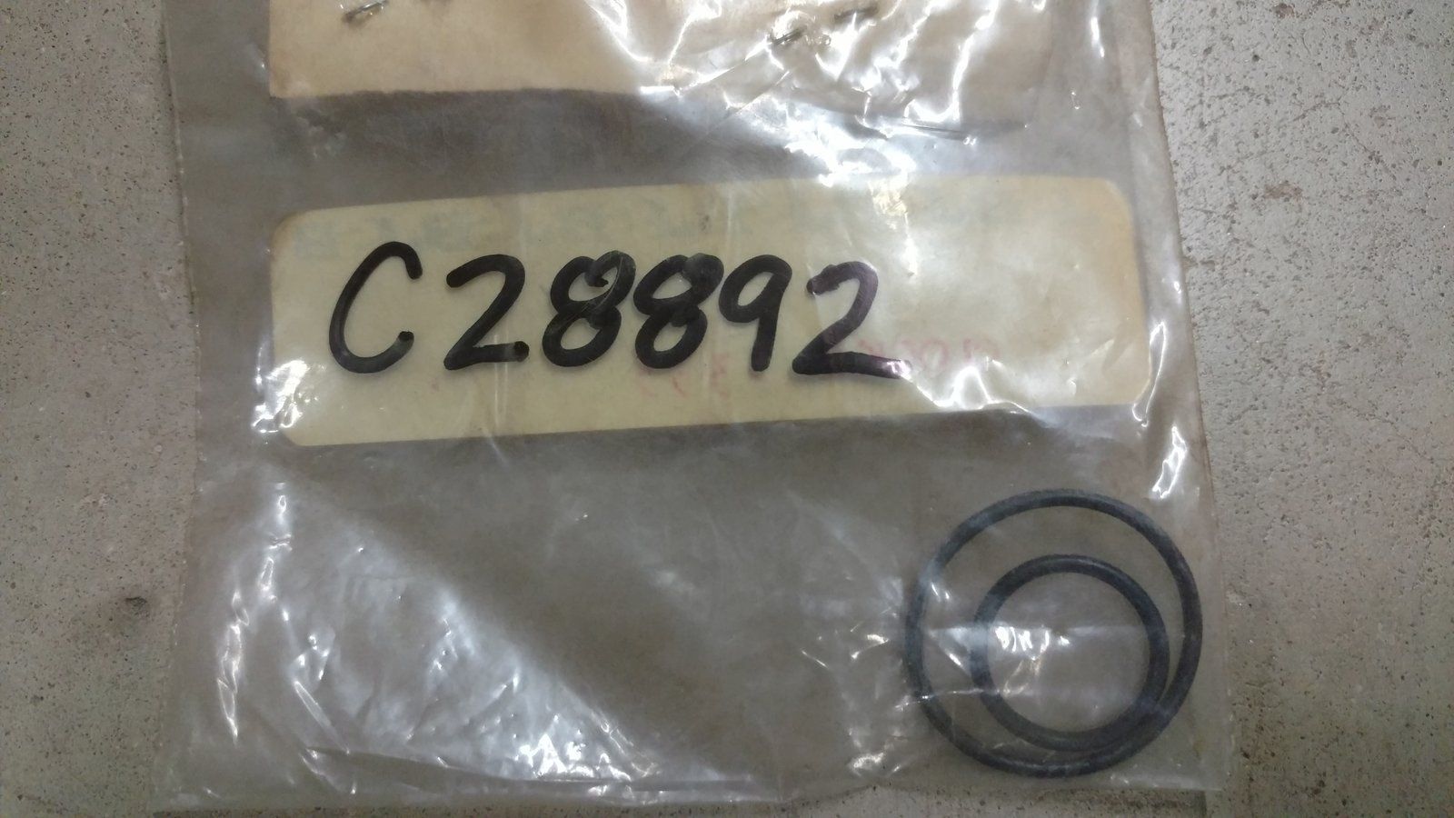 C28892 KIT- O RING (2 PCS) - Ingersoll/Case Tractor Part
