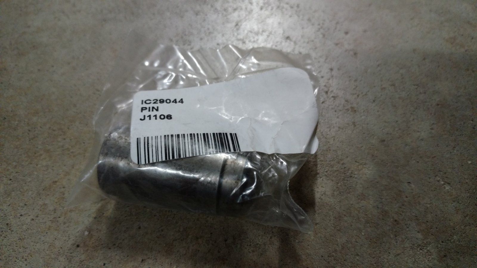 C29044 PIVOT PIN - STEERING GEAR C25787 - Ingersoll/Case Tractor Part
