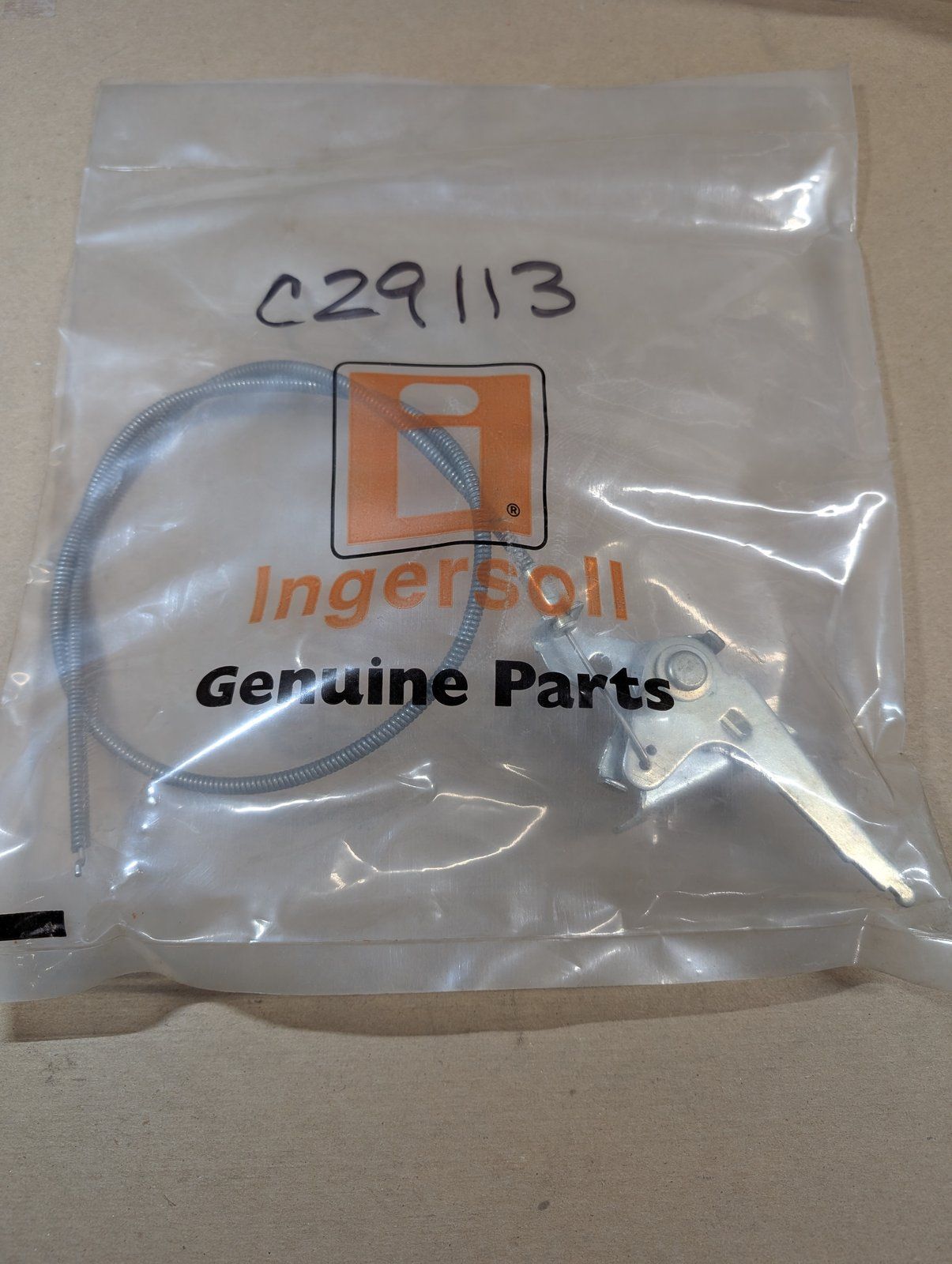 C29113 CONTROL - THROTTLE/CHOKE 80XC - Ingersoll/Case Tractor Part
