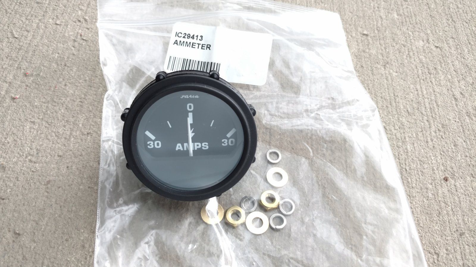 C29413 AMMETER 30-0-30 C18389 C37517 - Ingersoll/Case Tractor Part