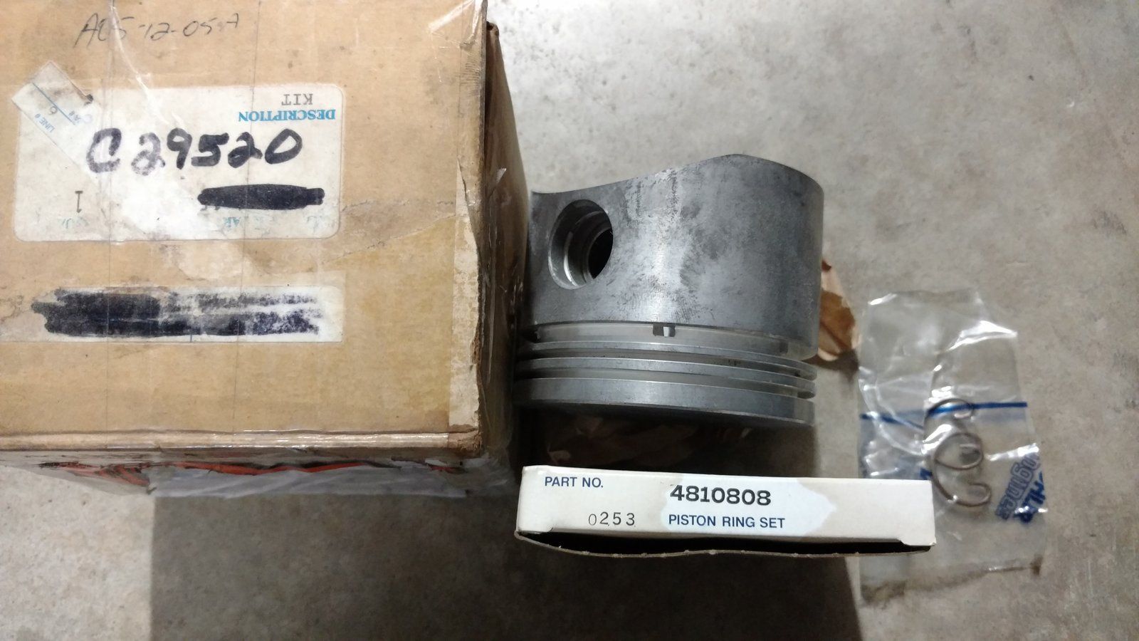 C29520 PISTON +.030 KOHLER 4787405 - Ingersoll/Case Tractor Part