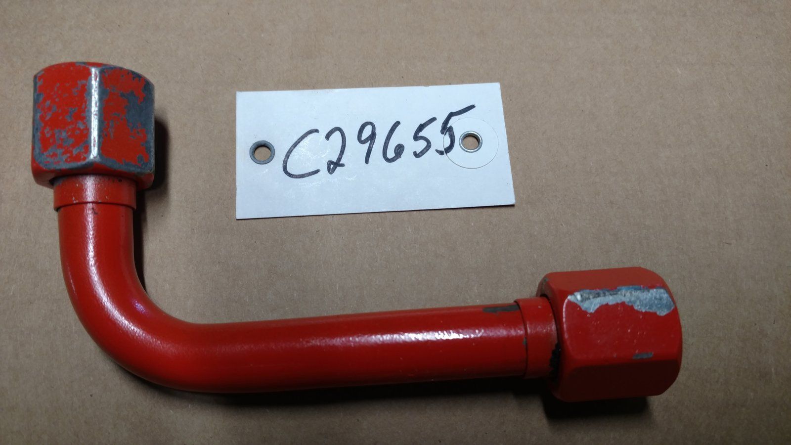 C29655 USED TUBE - MOTOR TO TCV (UPPER) - Ingersoll/Case Tractor Part