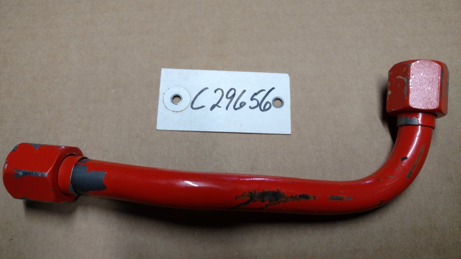 C29656 USED TUBE - MOTOR TO TCV (LOWER) - Ingersoll/Case Tractor Part