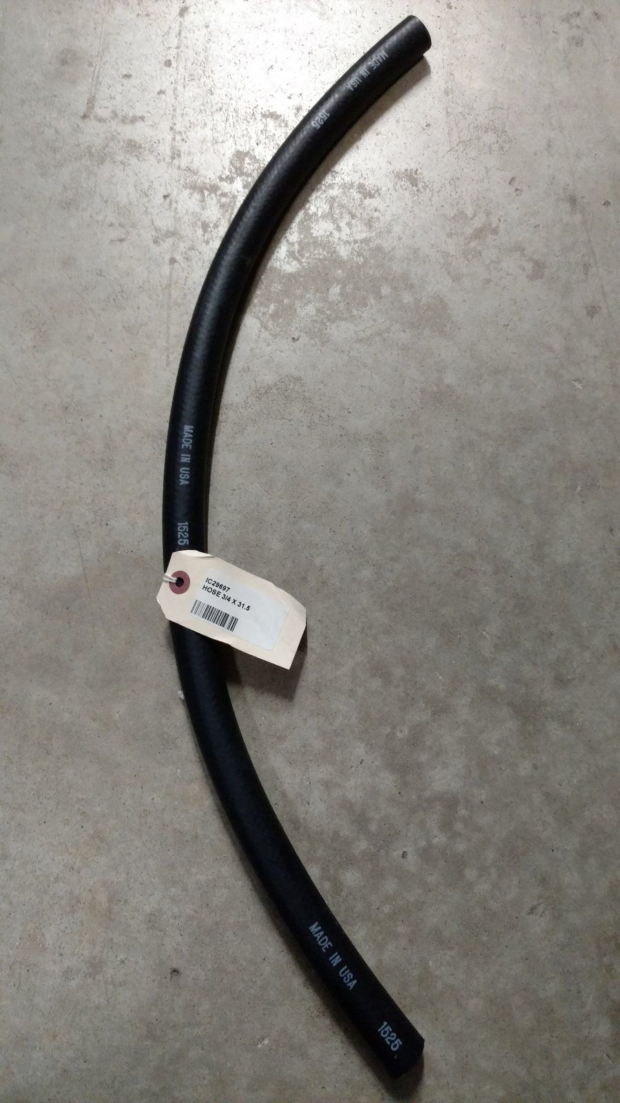 C29697 HOSE HYD 3/4 ID X 31.5 C25785 D55911 - Ingersoll/Case Tractor Part