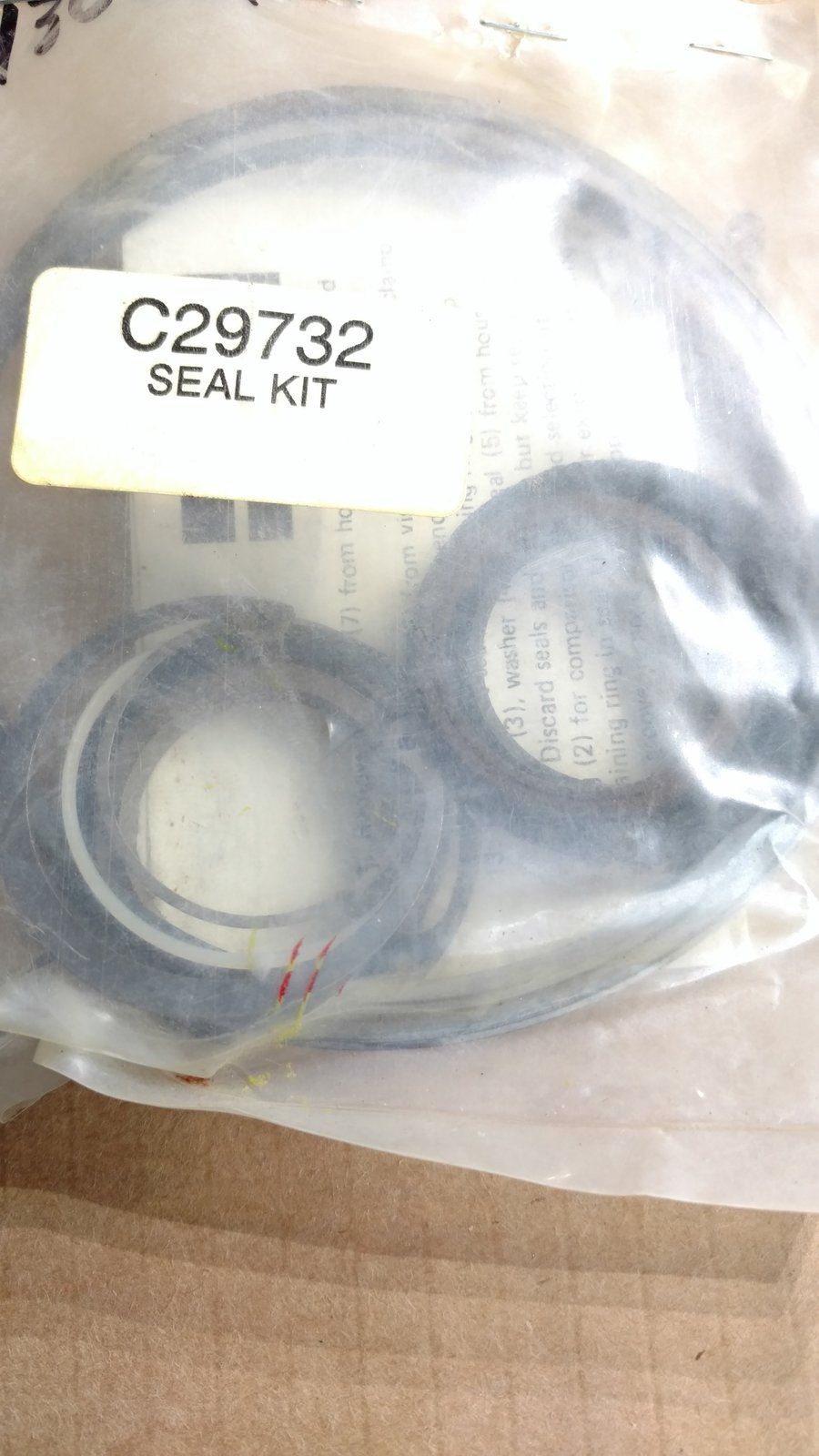 C29732 KIT - SEAL HYDRAULIC DRIVE MOTOR 646 C19037 - Ingersoll/Case Tractor Part