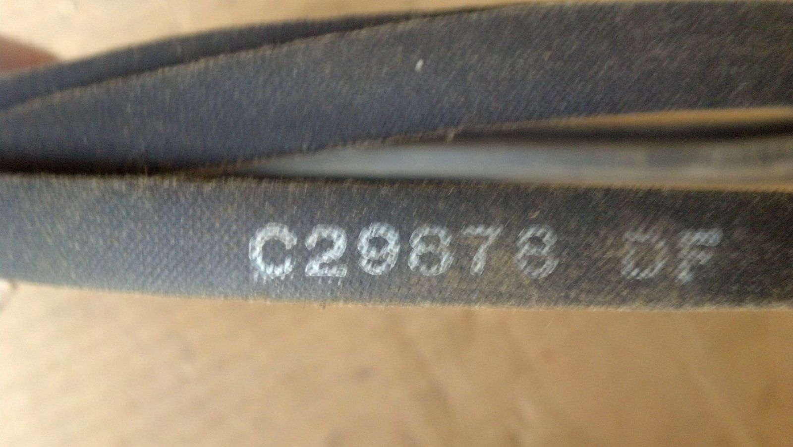 C29878 BELT - "A" SECT. x 80.25" - Ingersoll/Case Tractor Part