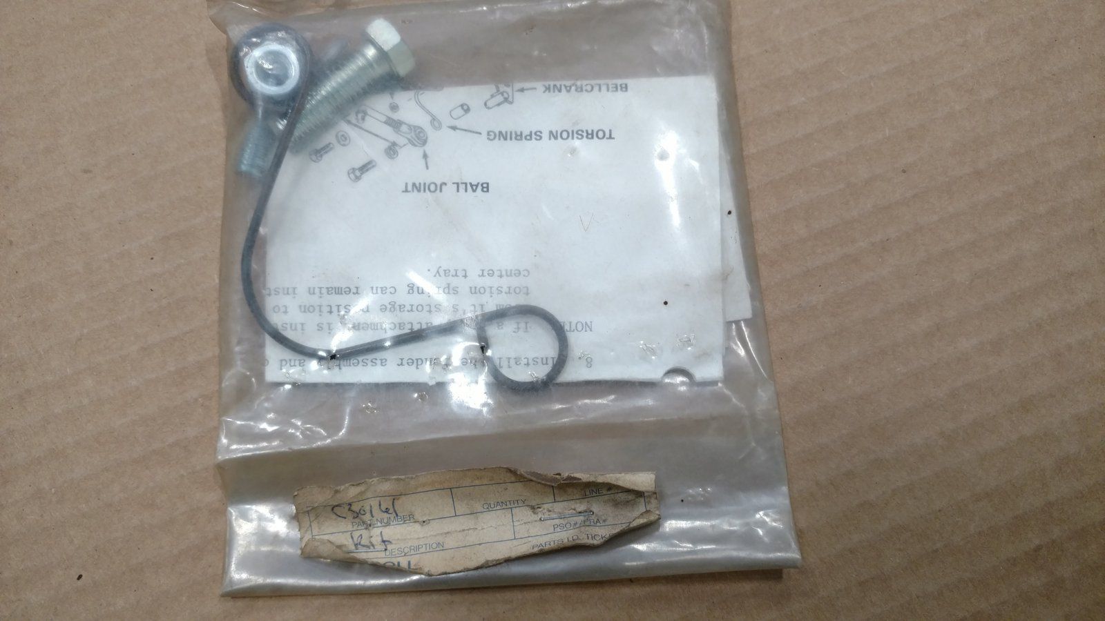 C30161 KIT - TORSION SPRING - Ingersoll/Case Tractor Part