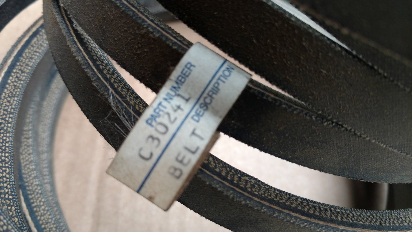 C30241 BELT - "A"x103.5" (80XI) - Ingersoll/Case Tractor Part
