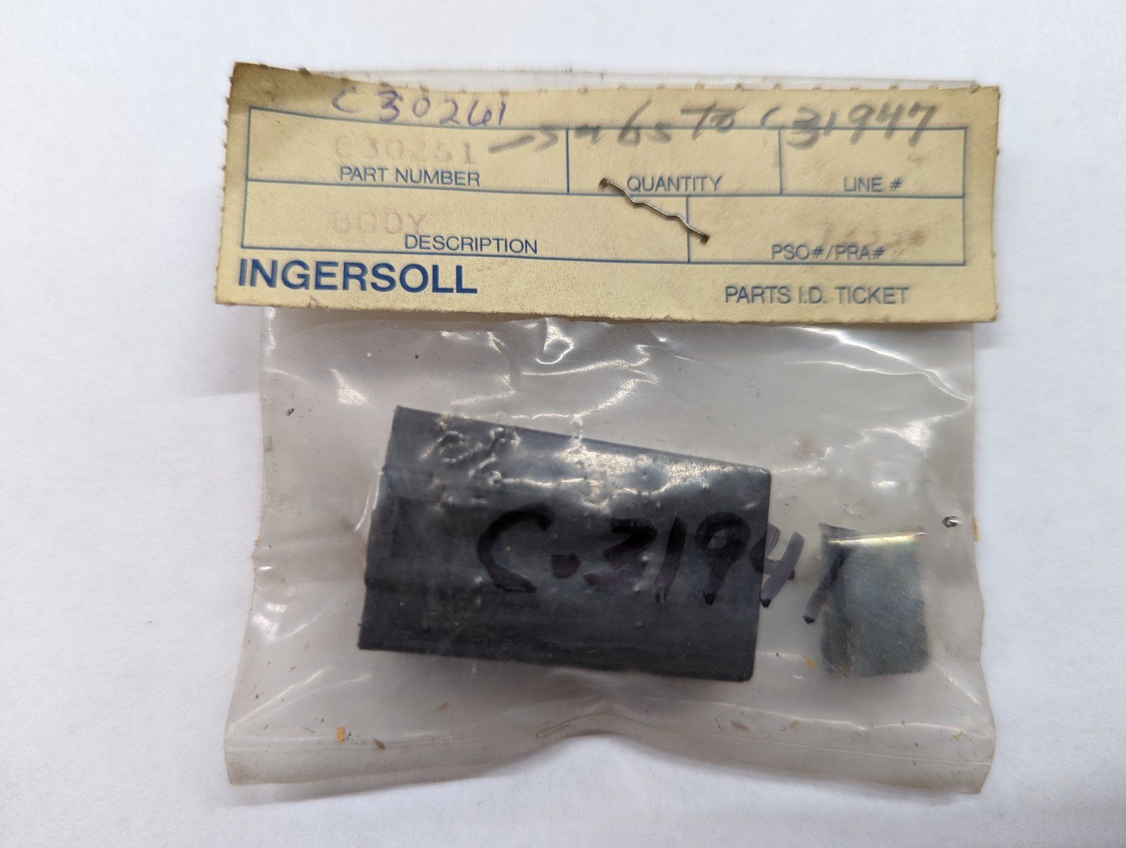 C30261 FUSE KIT BODY - Ingersoll/Case Tractor Part