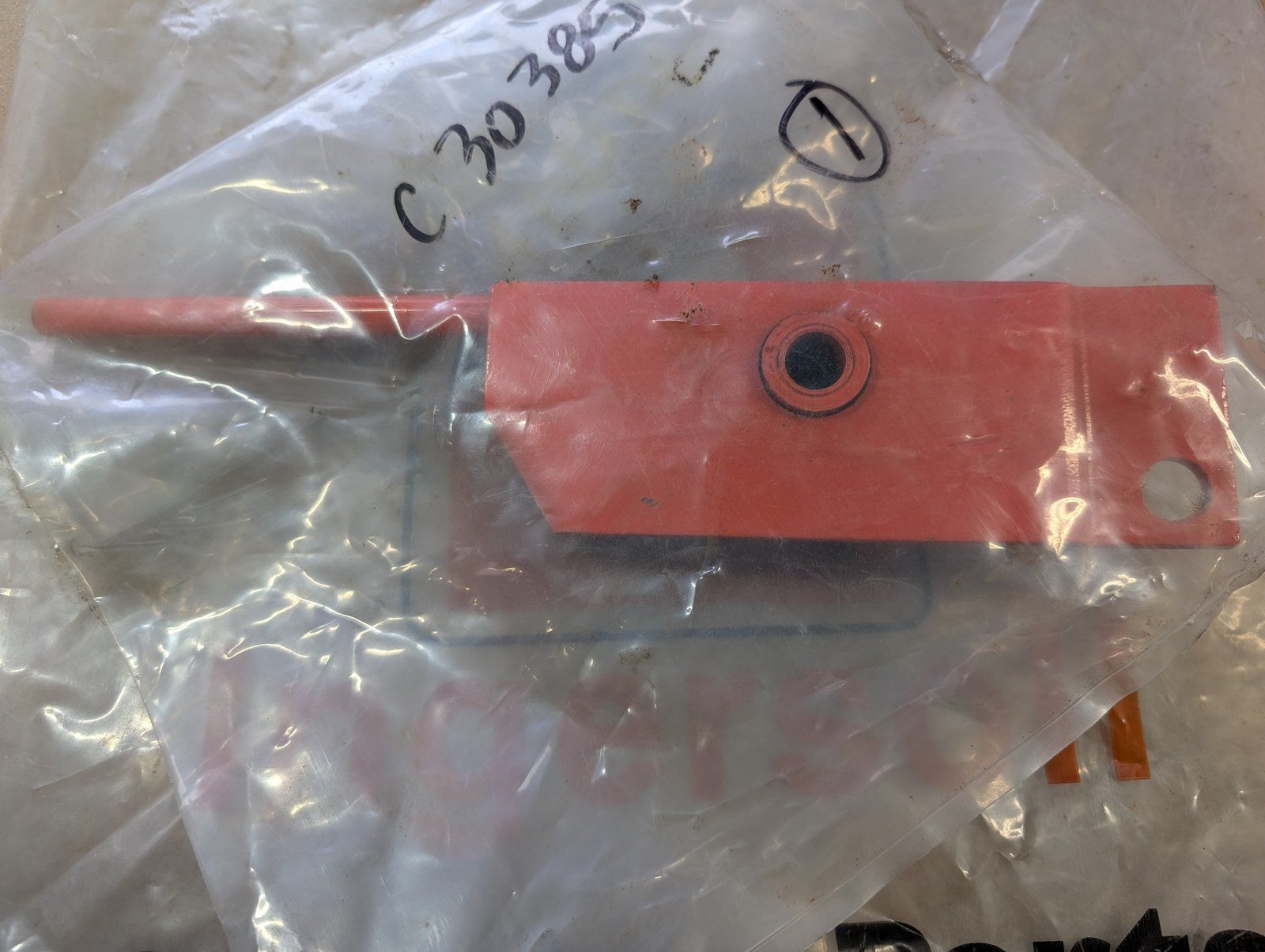 C30385 ASSY : IDLER ARM & BUSHING C26087 C26088 - Ingersoll/Case Tractor Part