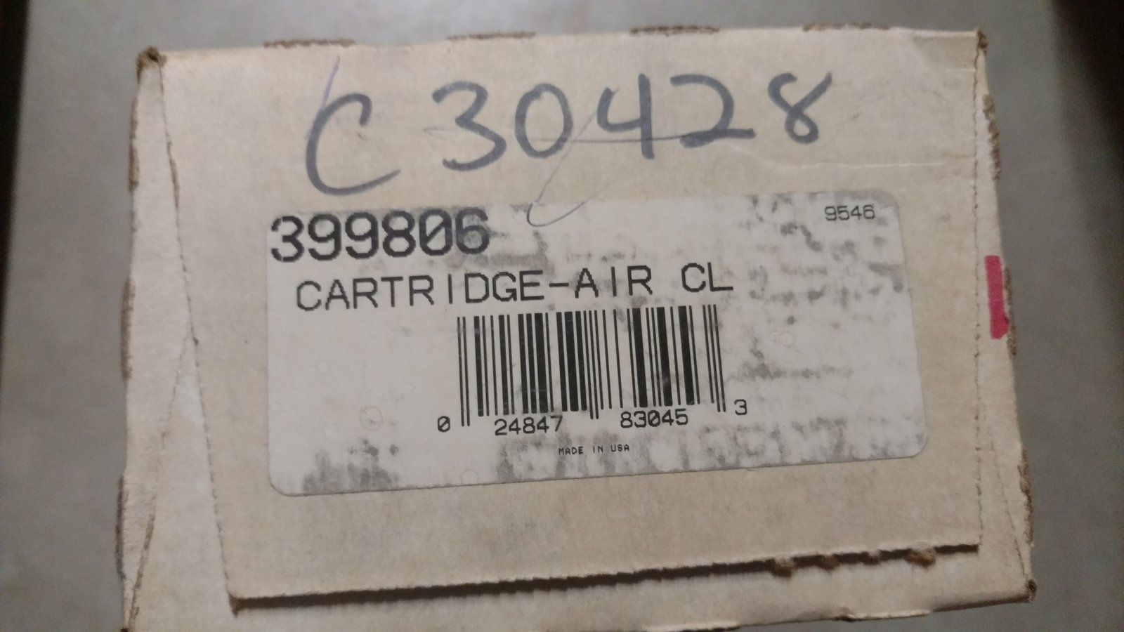 C30428 A/F CARTRIDGE B&S 399806 - Ingersoll/Case Tractor Part