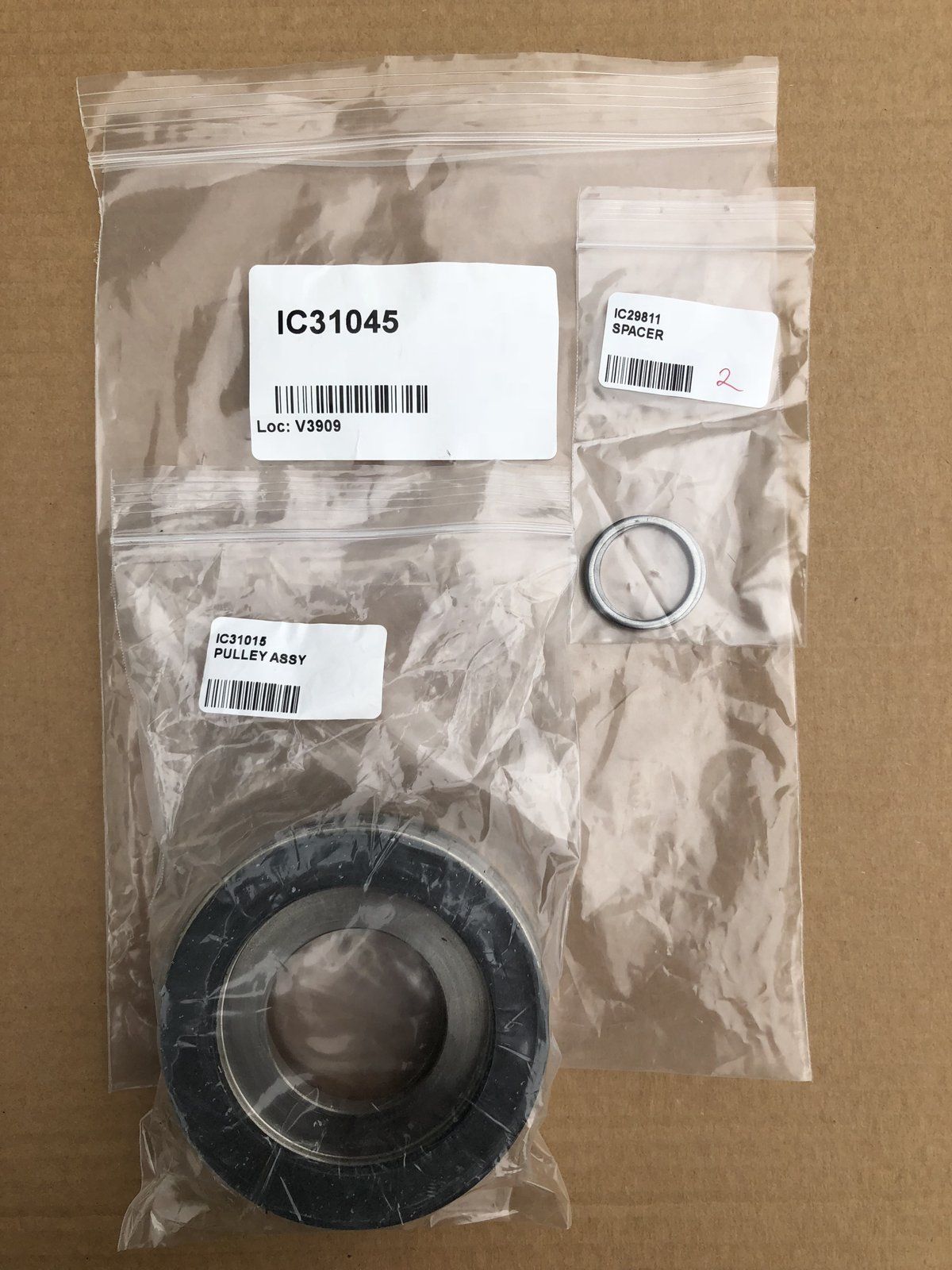 C31045 PTO CLUTCH PULLEY & DISC C26353 C31015 - Ingersoll/Case Tractor Part