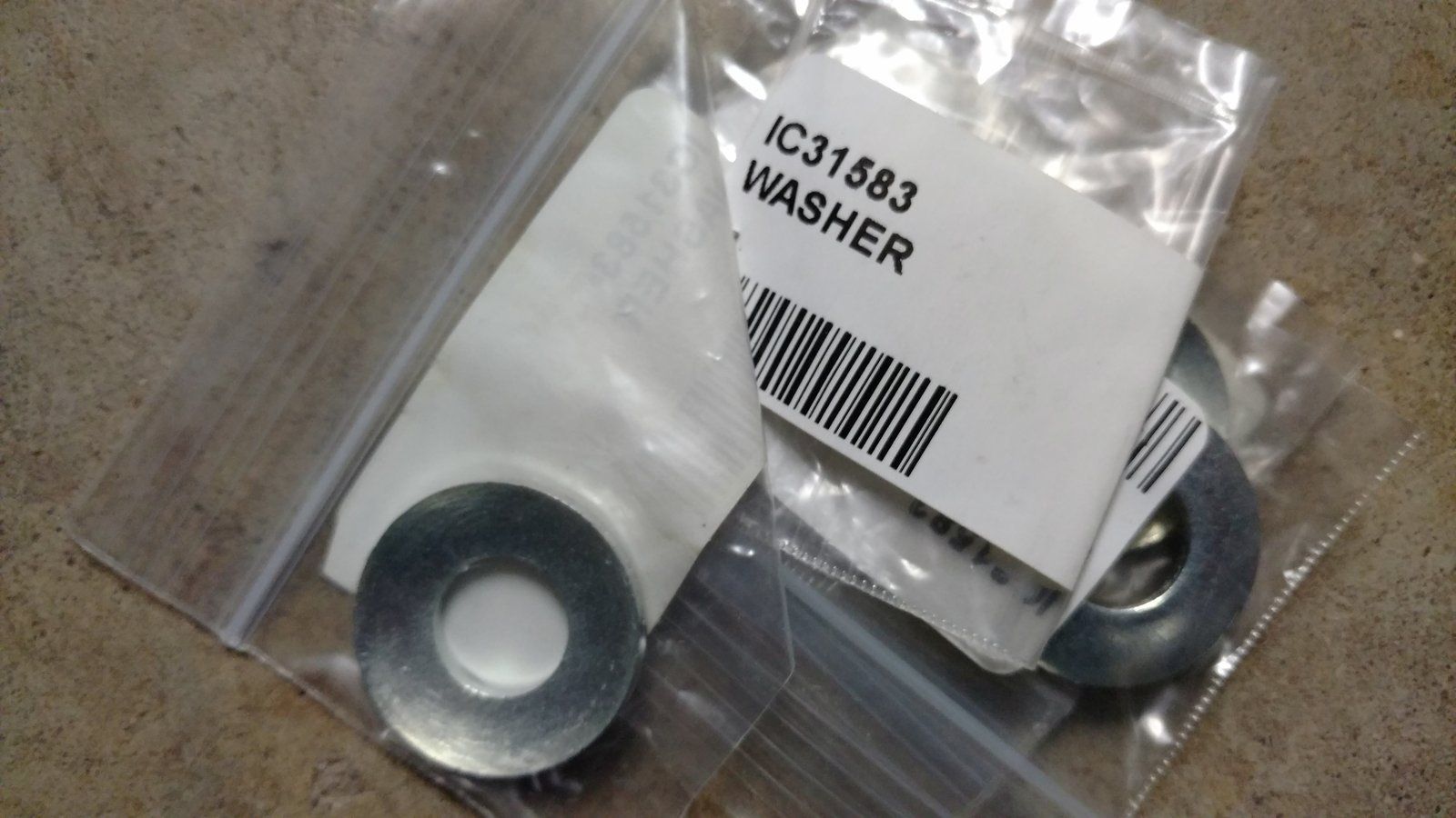 C31583 WASHER - DISHED ZP.525x1.07x.109 - Ingersoll/Case Tractor Part