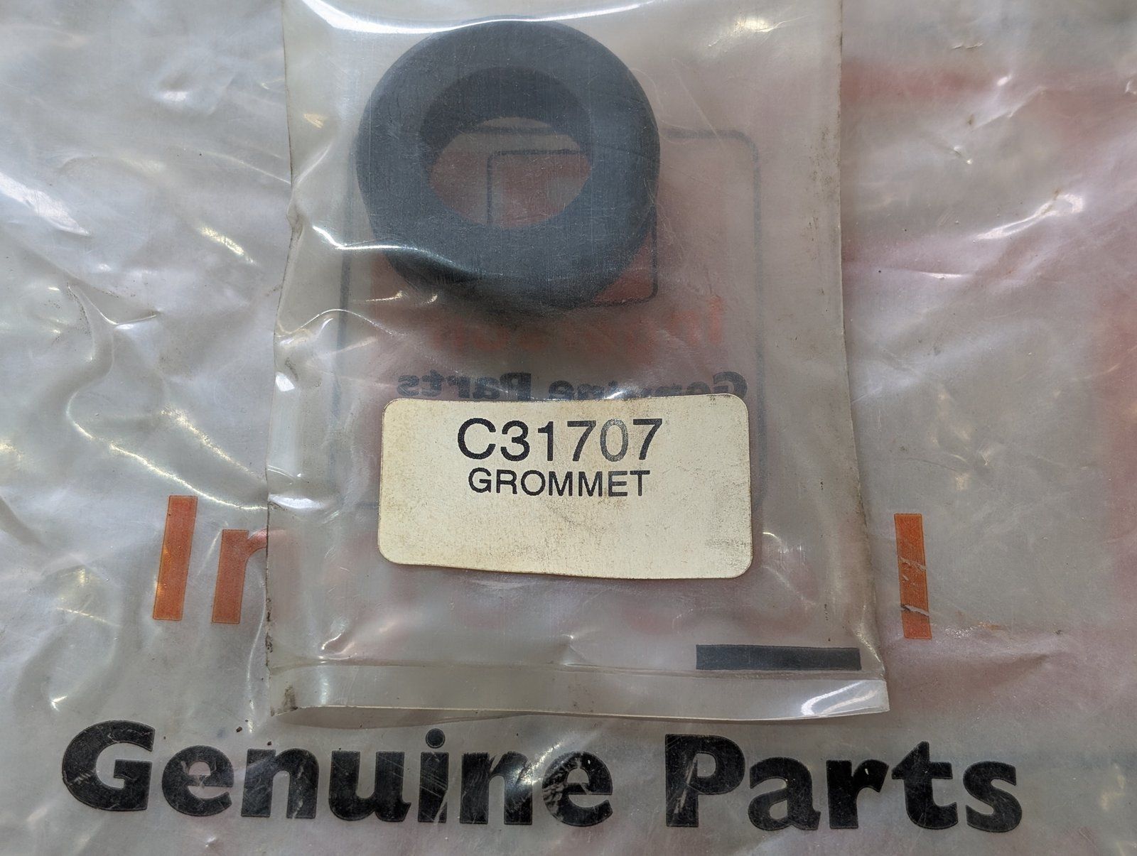 C31707 GROMMET WOODS 62384 BACKHOE - Ingersoll/Case Tractor Part