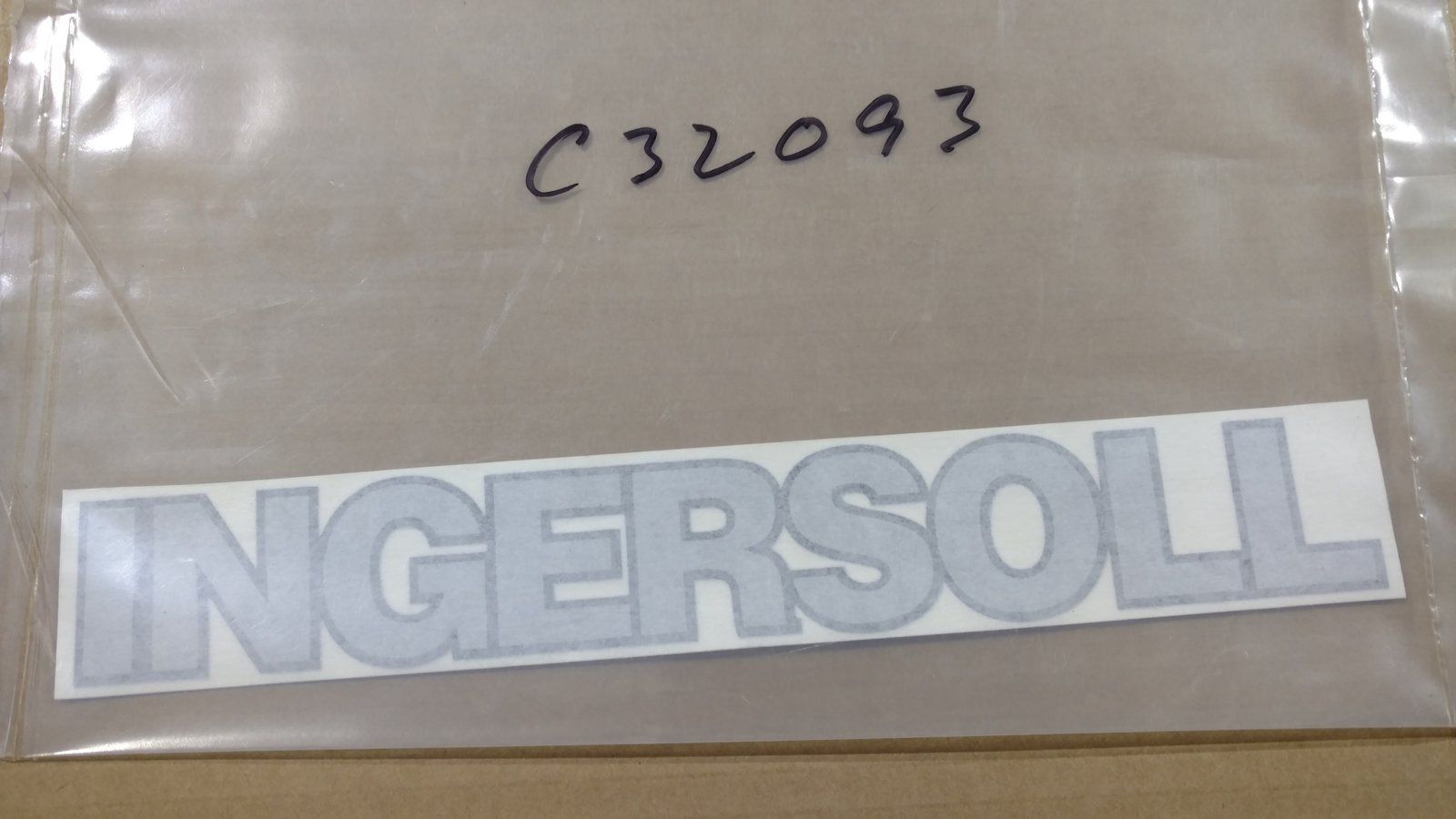 C32093 DECAL - INGERSOLL - Ingersoll/Case Tractor Part