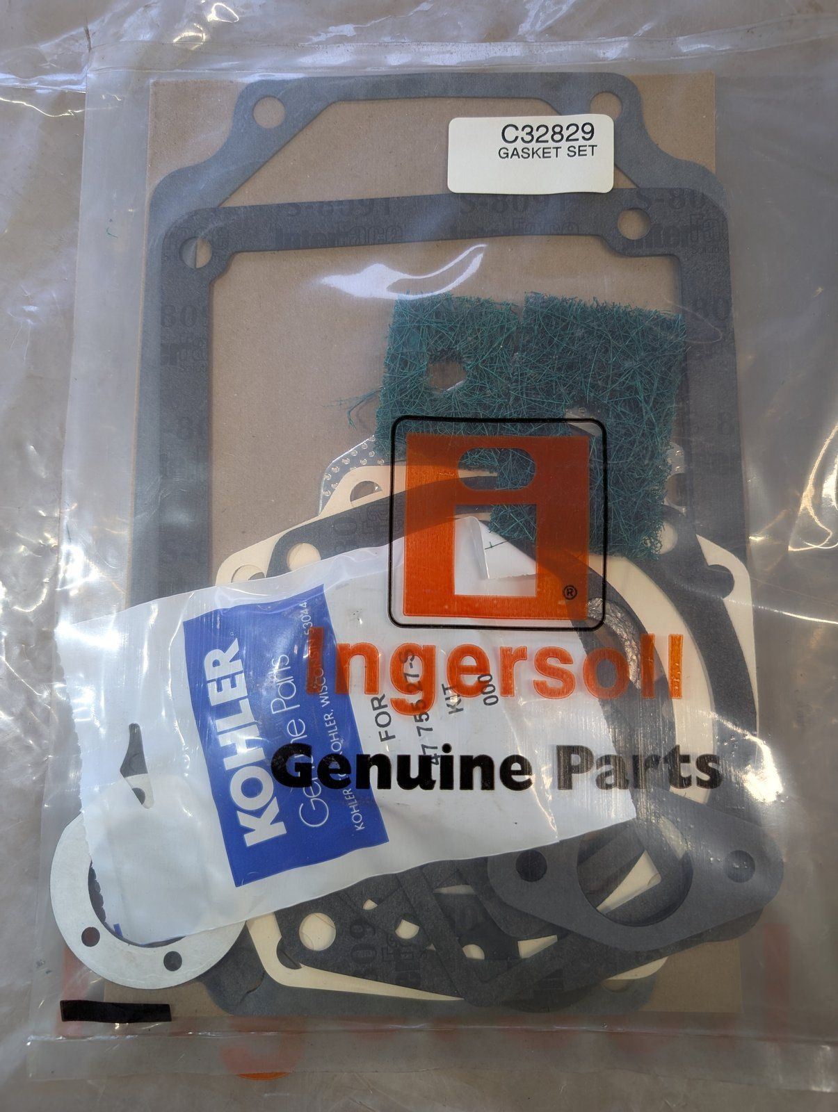 C32829 GASKET SET OVERHAUL KOHLER 4775527 - Ingersoll/Case Tractor Part