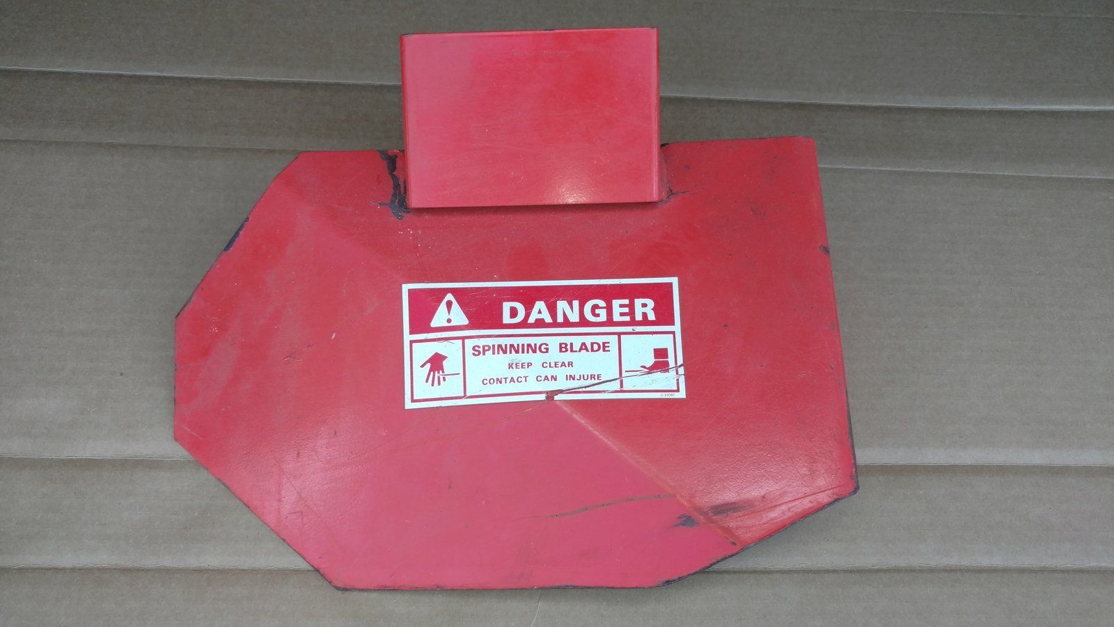 C32958 USED DECK CHUTE RM38 RM44 RM48 C31607 - Ingersoll/Case Tractor Part