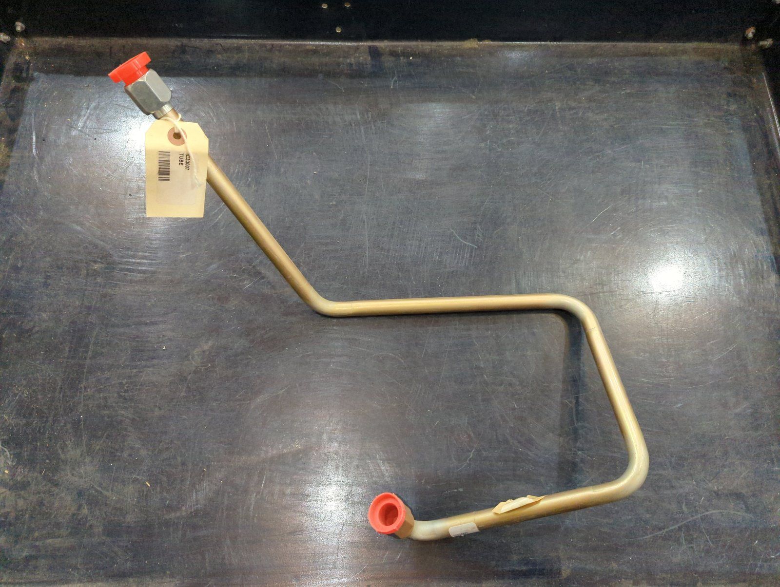 C33007 TUBE- FLOW VALVE - TC Valve - Ingersoll/Case Tractor Part