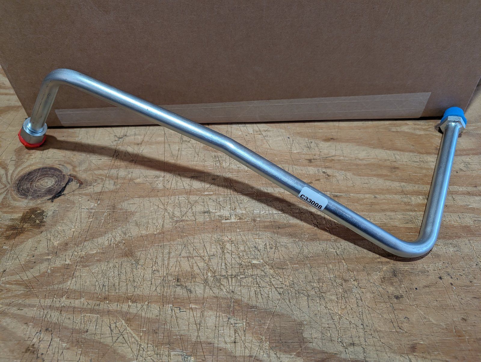 C33008 TUBE - FLOW CONTROL VALVE TO PTO VALVE - Ingersoll/Case Tractor Part