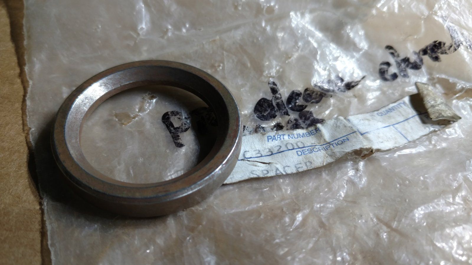 C33200 SPACER - CLUTCH 1.19x1.62x.25 - Ingersoll/Case Tractor Part