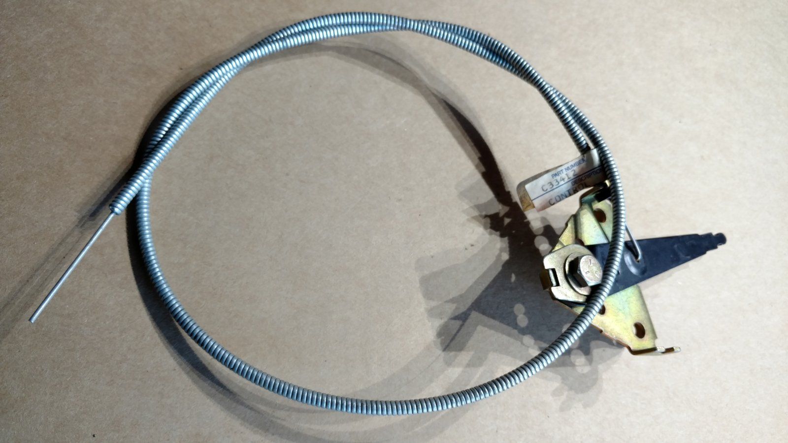 C33412 CONTROL - THROTTLE C30075 - Ingersoll/Case Tractor Part