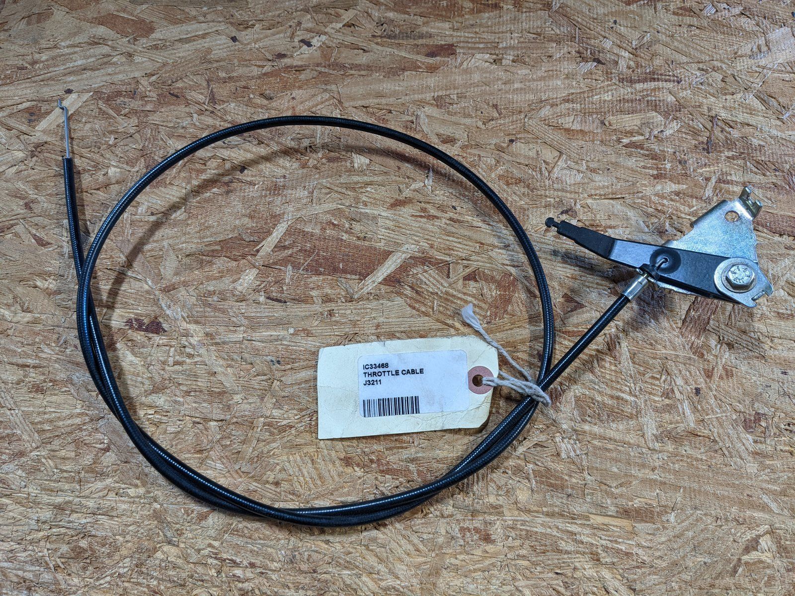 C33468 CONTROL - THROTTLE 47.0+2.25 - Ingersoll/Case Tractor Part