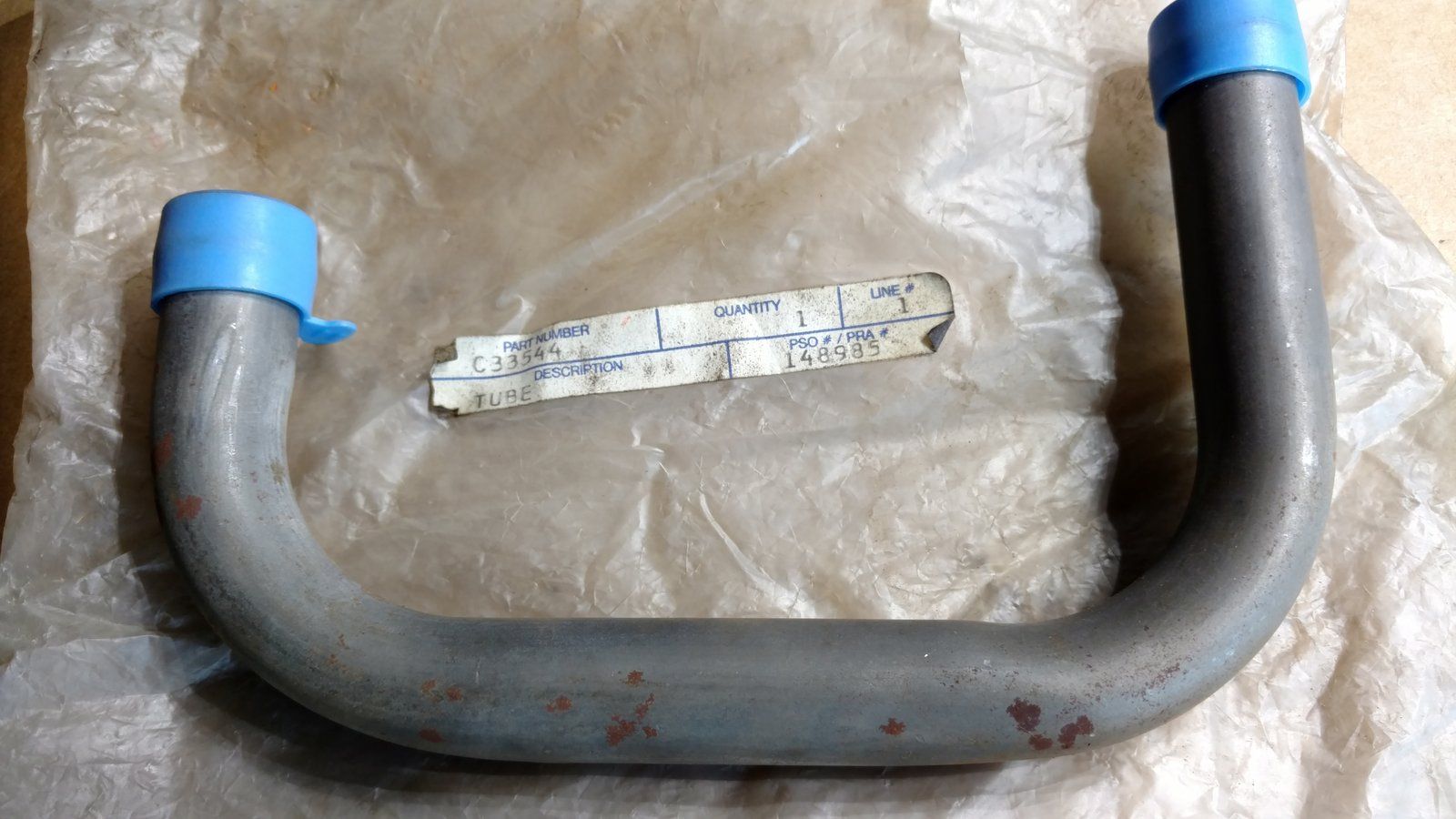 C33544 TUBE - FILTER TO TANK - Ingersoll/Case Tractor Part