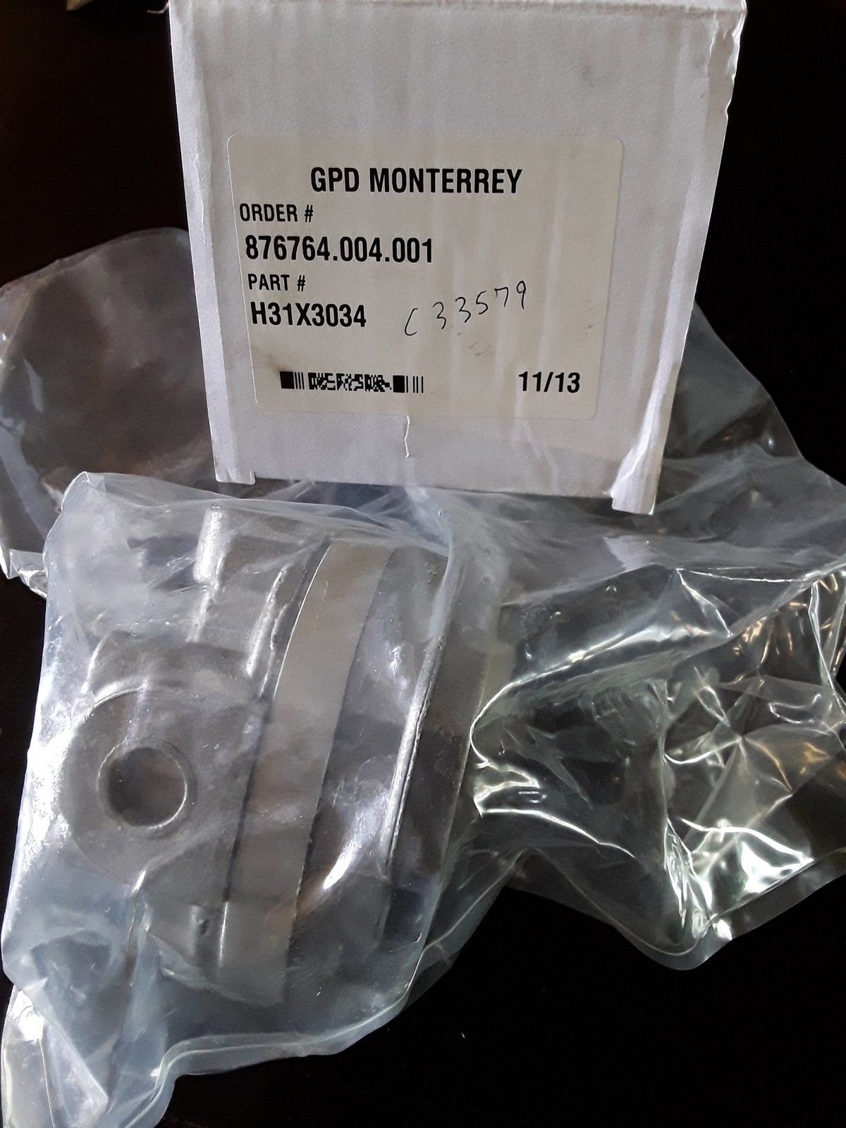 C33579 PUMP - HYD 11.3 (PARKER#H31X3034) - Ingersoll/Case Tractor Part