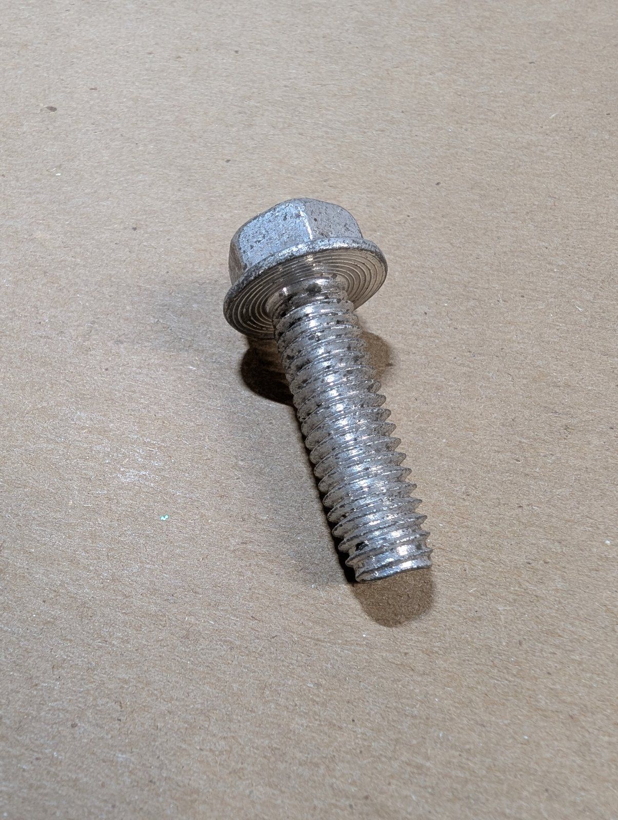 C33644 BOLT 3/8-16 X 1-1/4 TRI-RDL'R HX FL HD ZP - Ingersoll/Case Tractor Part