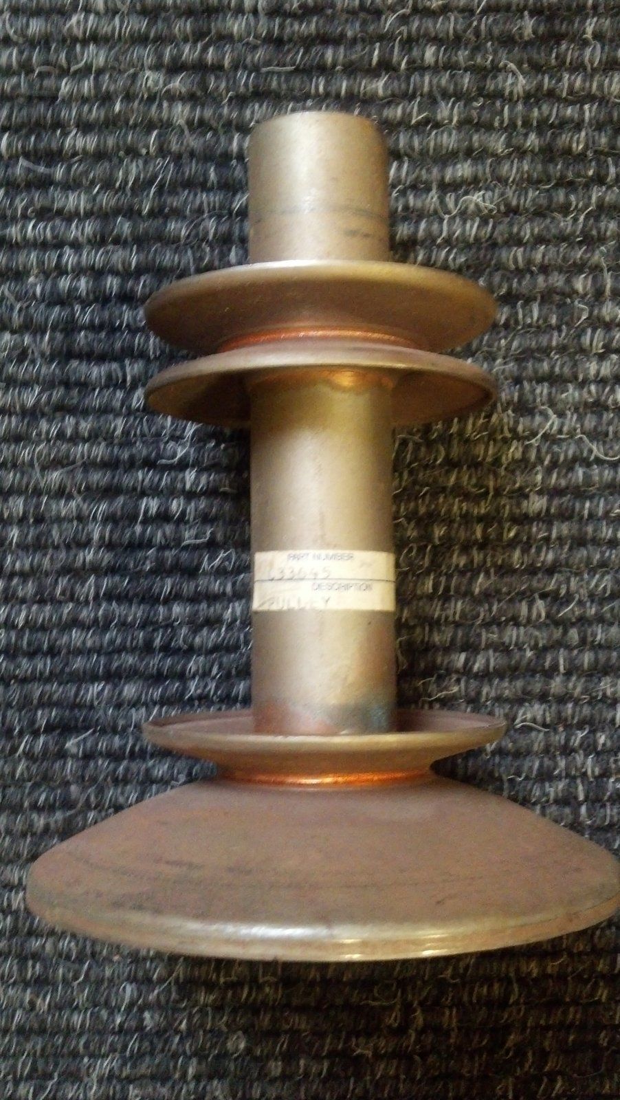 C33645 PULLEY - DOUBLE SHEAVE REAR ENGINE MT - Ingersoll/Case Tractor Part