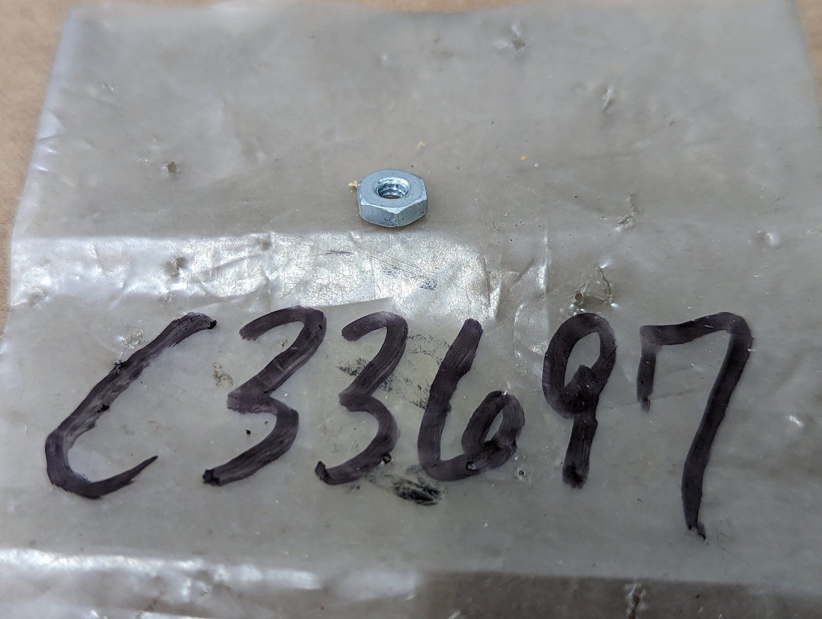 C33697 NUT #4-40 HEX SEMS LK EXTERNAL - Ingersoll/Case Tractor Part