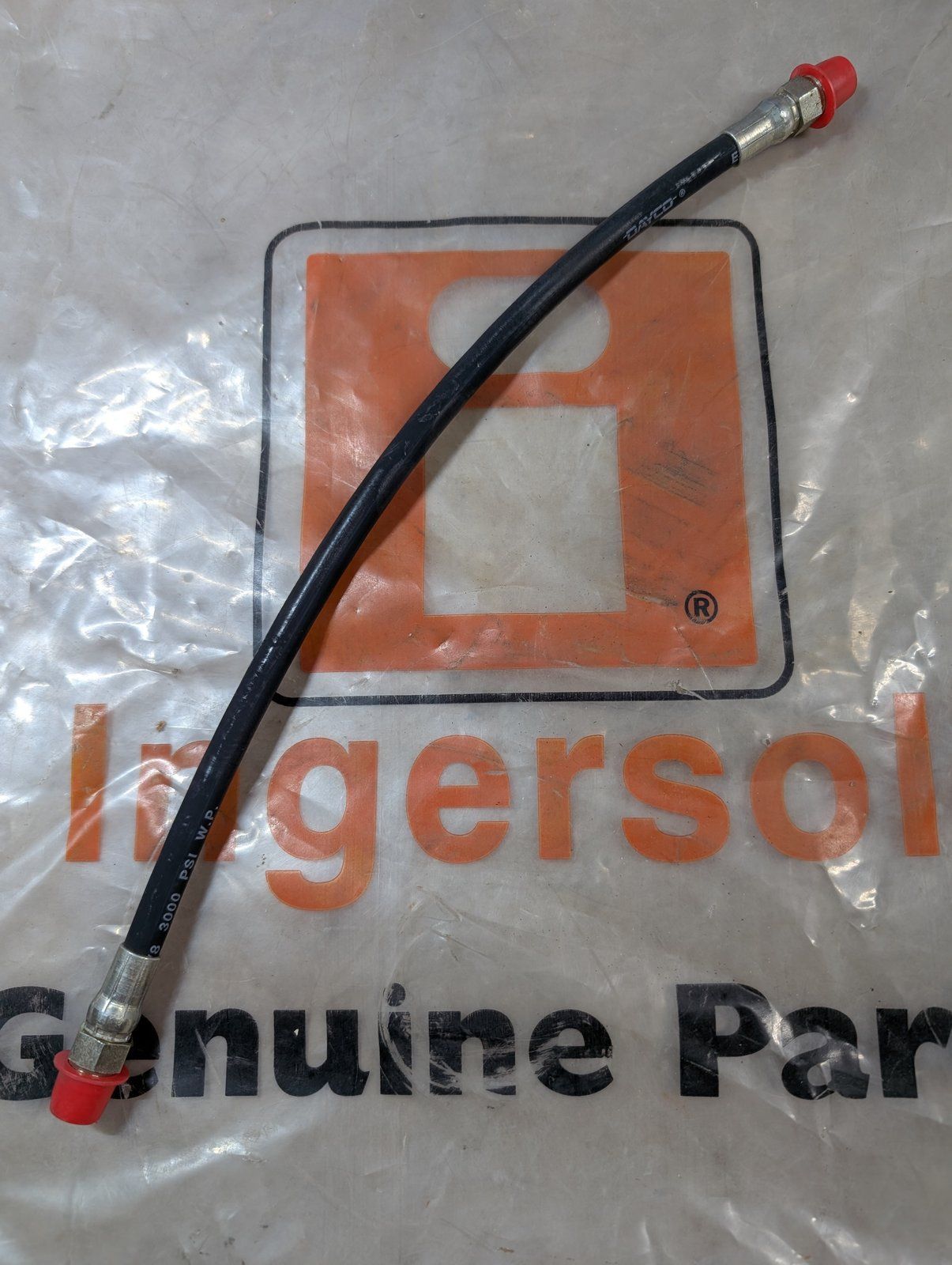 C34176 HOSE GREASE FITTING 3/8 X 12.0 PIPE THD - Ingersoll/Case Tractor Part