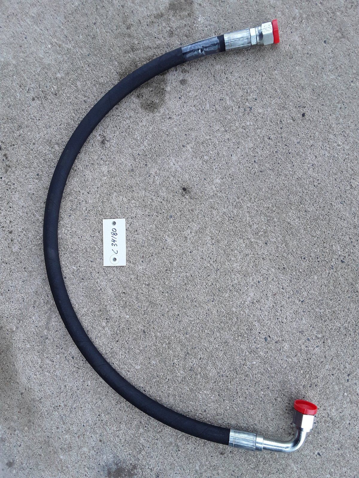C34180 HOSE (ASSY) HYD 1/2"1.75x39" - Ingersoll/Case Tractor Part