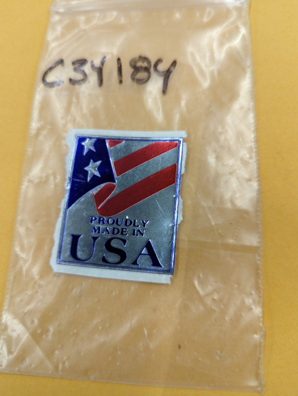 C34184 DECAL - USA FLAG - Ingersoll/Case Tractor Part