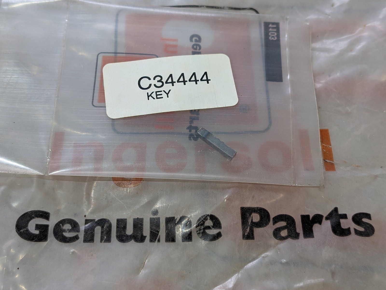 C34444 KEY 1/8 X 5/8 (2014) AGRA-FAB 44136 #1 - Ingersoll/Case Tractor Part