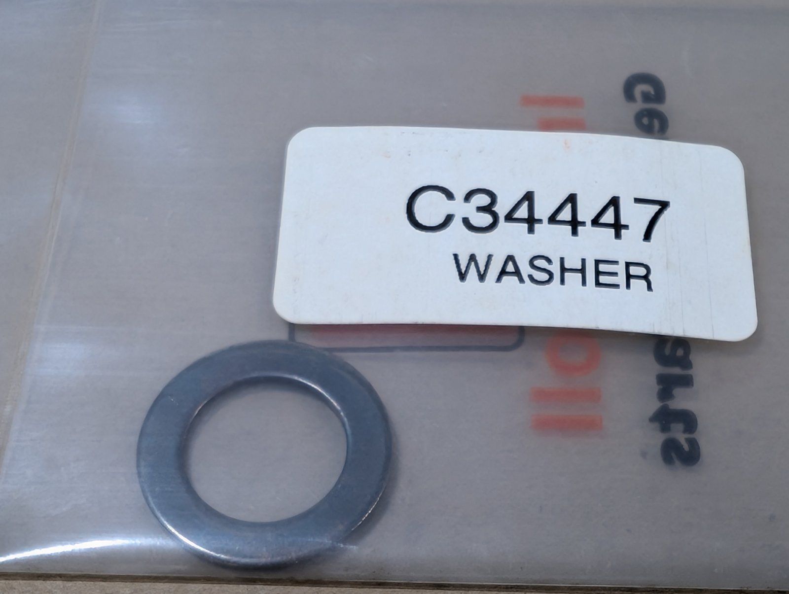 C34447 WASHER- .62 X 1 X .050 - Ingersoll/Case Tractor Part