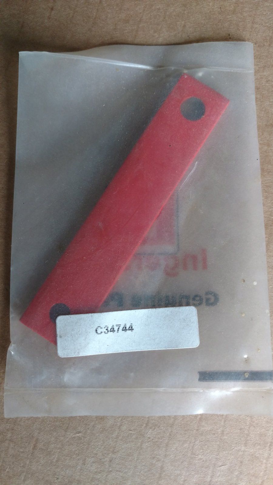 C34744 LINK - VALVE CONTROL 4.00 LG. - Ingersoll/Case Tractor Part