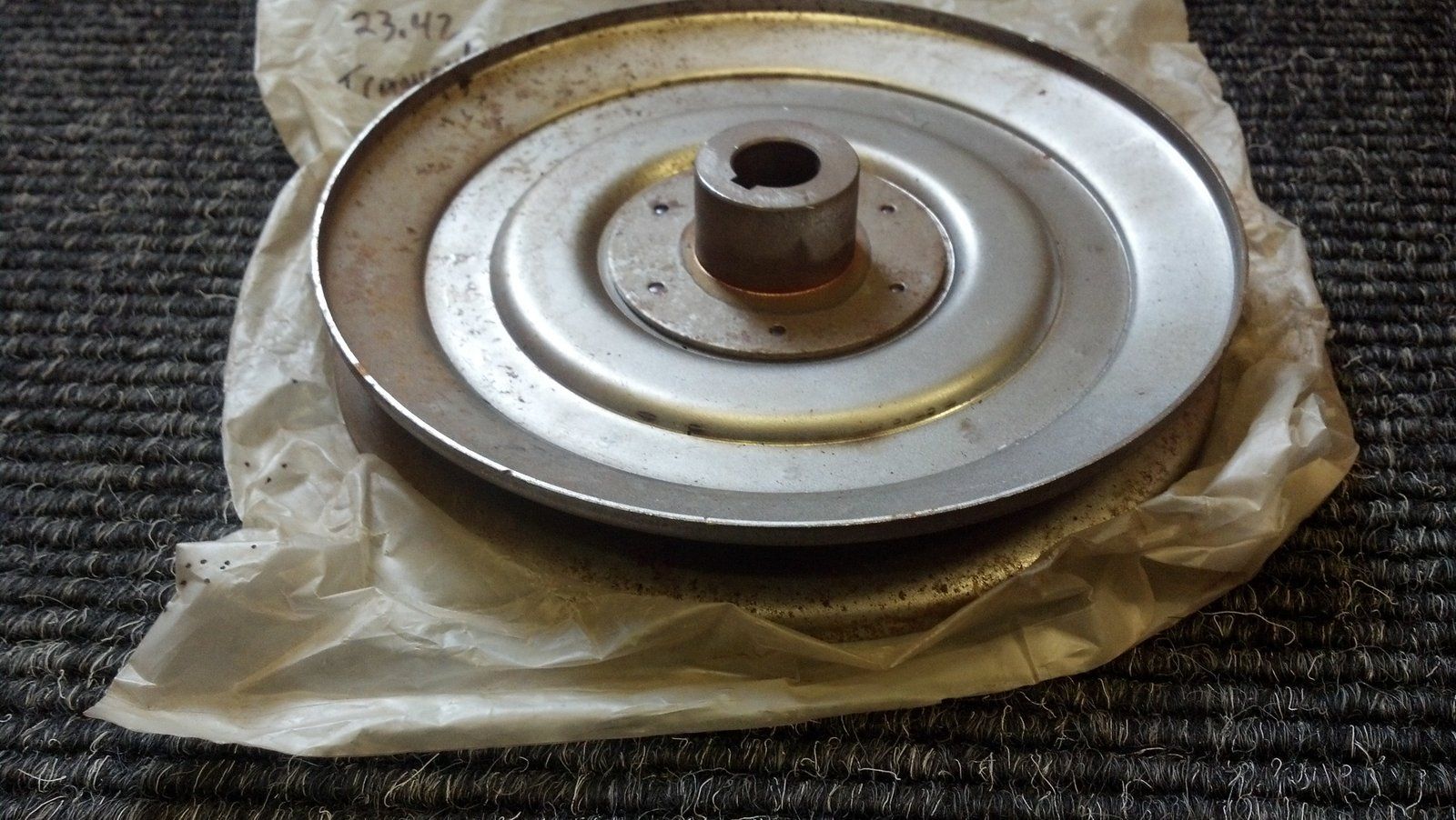 C34873 PULLEY - TRANSAXLE 092000 - Ingersoll/Case Tractor Part
