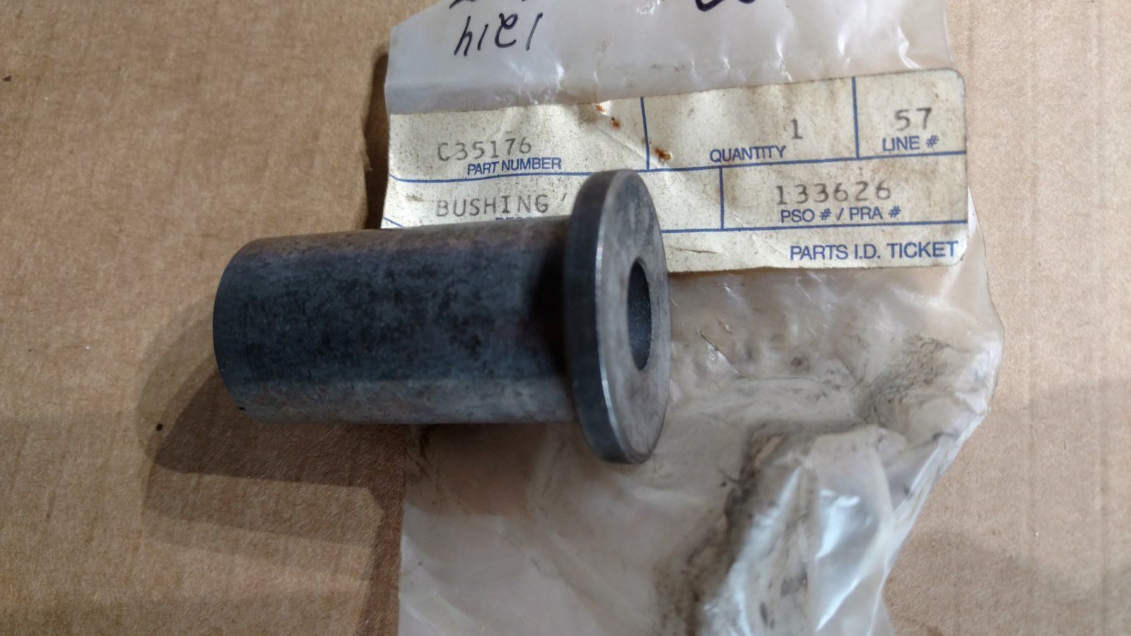 C35176 BUSHING - SECTOR GEAR 4WS LF NOMA 313629 - Ingersoll/Case Tractor Part