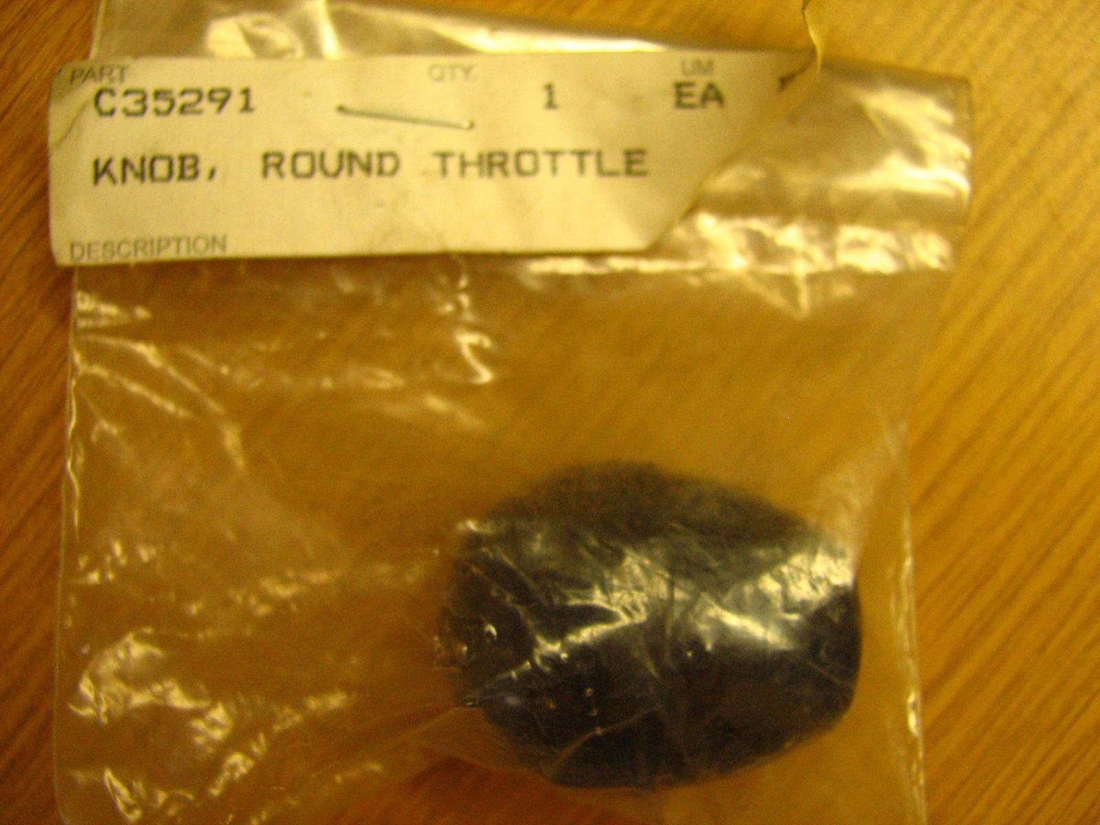 C35291 KNOB THROTTLE C49367 - Ingersoll/Case Tractor Part