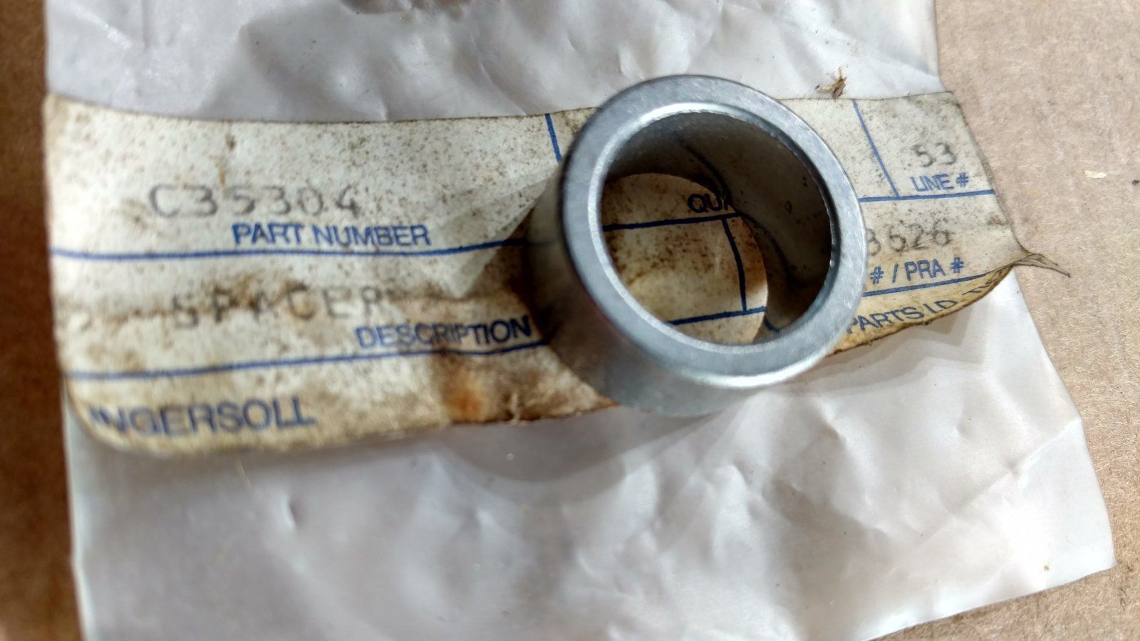 C35304 SPACER - PULLEY NOMA 51449 - Ingersoll/Case Tractor Part