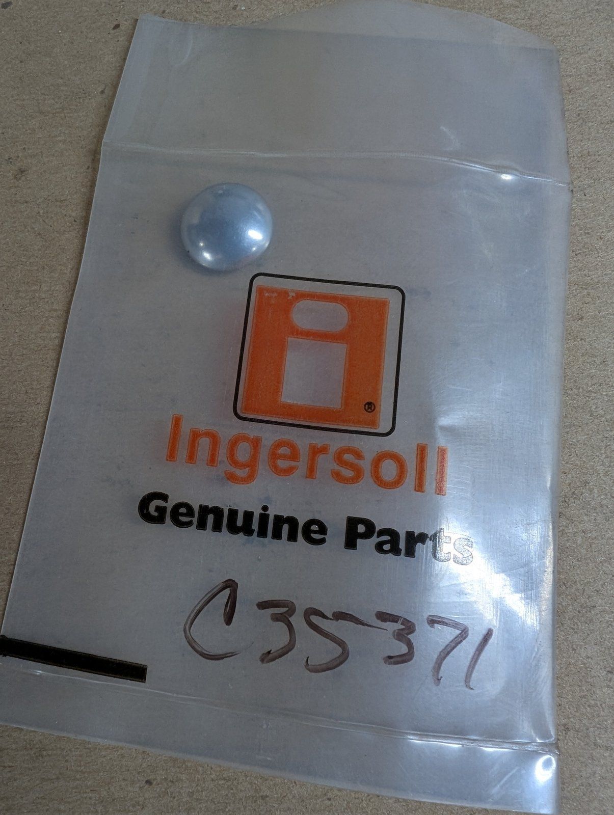 C35371 NUT PUSH-ON CAP .312 CROWN TOP NOMA # 3535 - Ingersoll/Case Tractor Part
