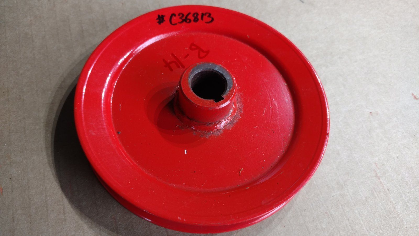 C36813 PULLEY - V "A-B" 5.75x.751 HUB - Ingersoll/Case Tractor Part