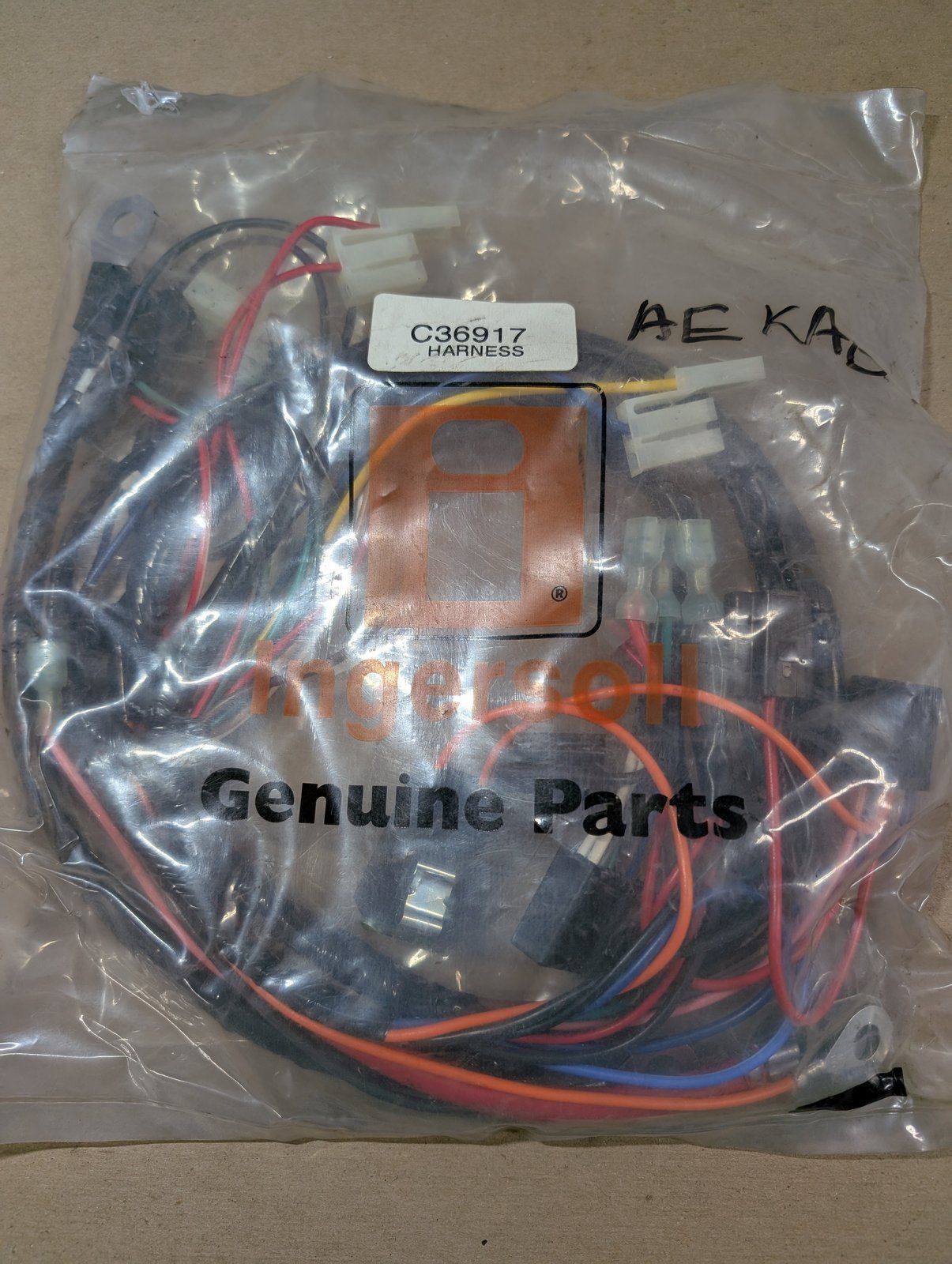 C36917 HARNESS - WIRE ONAN 3118 4118 4120 - Ingersoll/Case Tractor Part